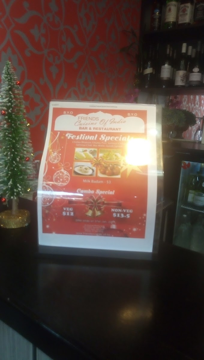 Menu Friends Cuisine Of India-10