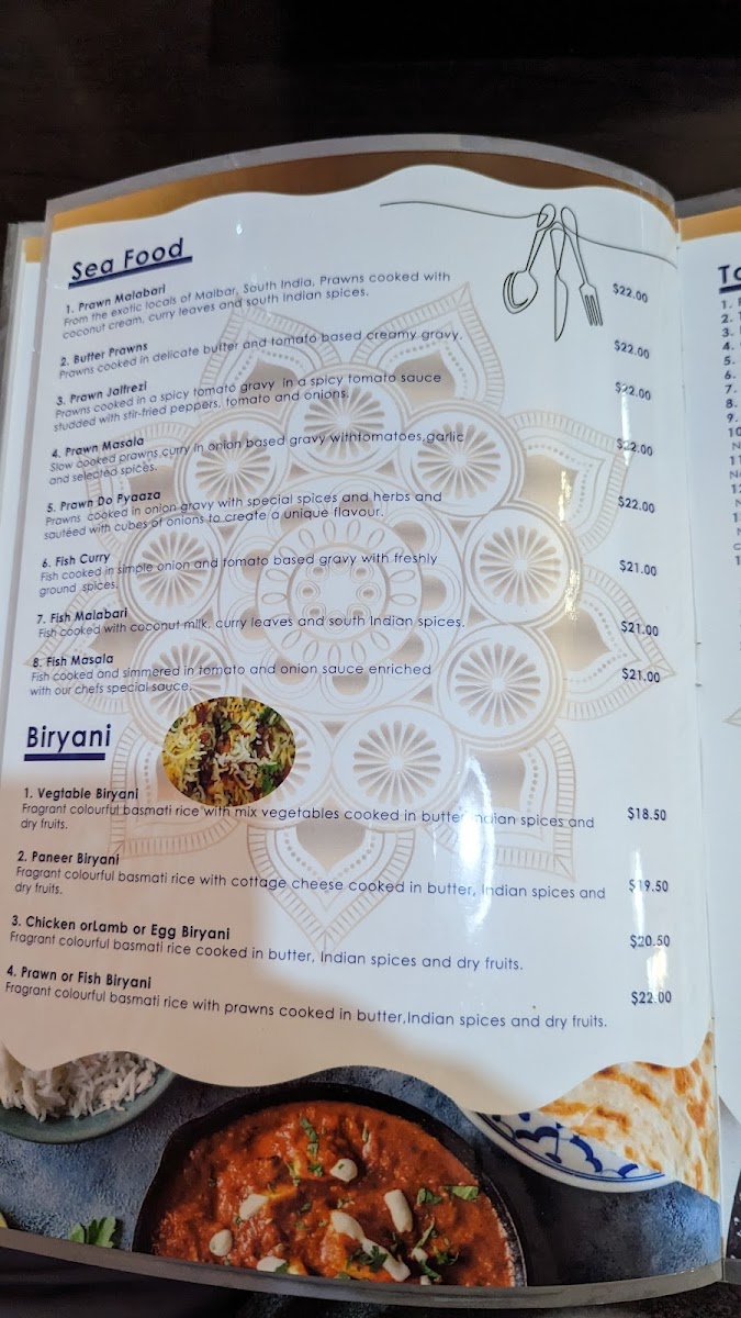 Menu Friends Cuisine Of India-5