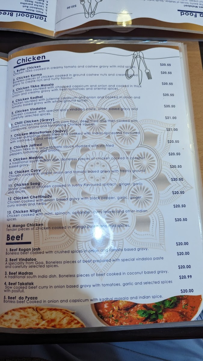 Menu Friends Cuisine Of India-6